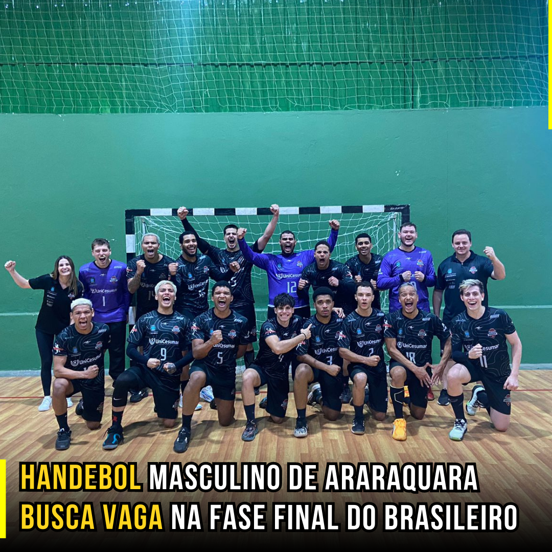 Handebol Masculino de Araraquara busca vaga na fase Final do Brasileiro