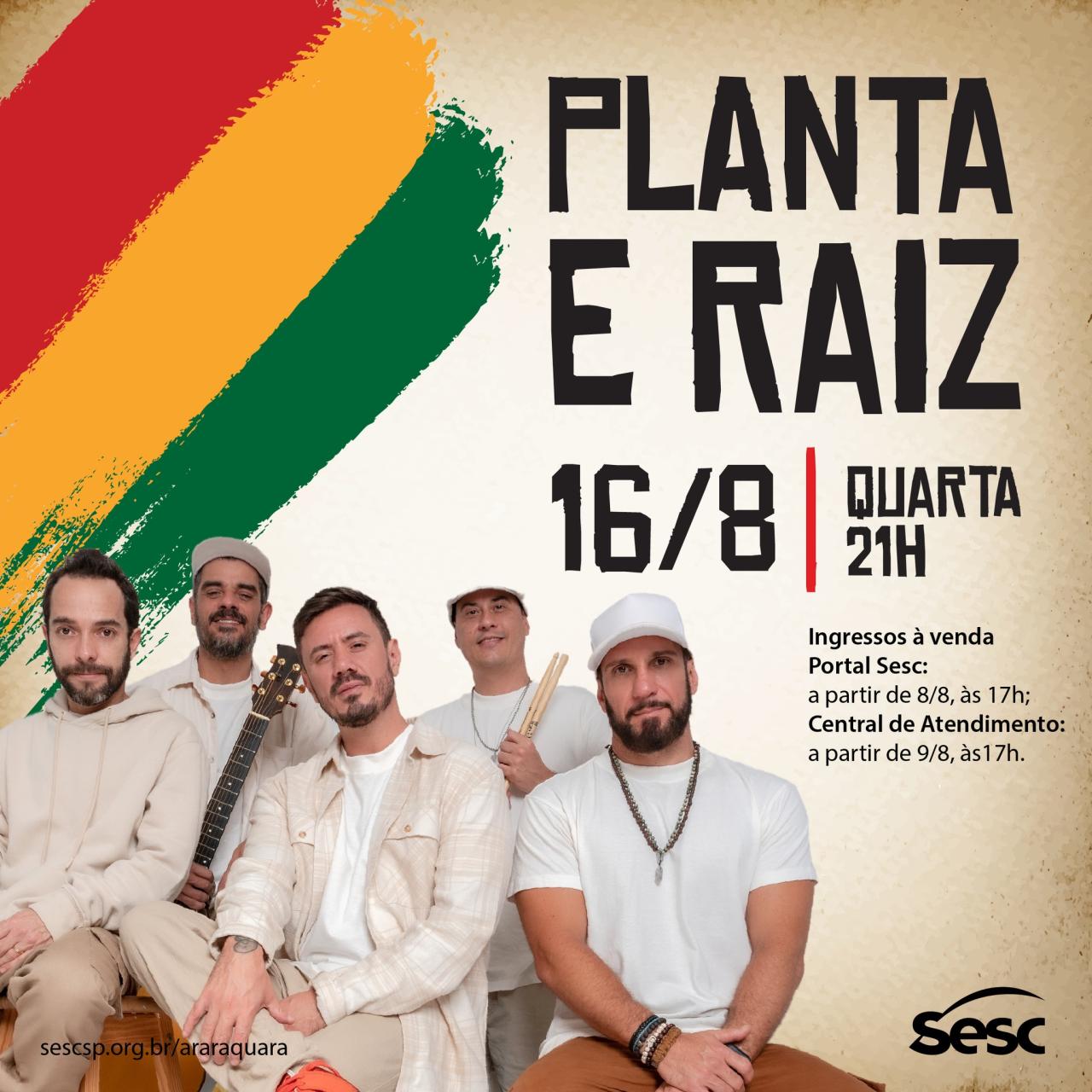 Planta e Raiz: Novo Show Acústico com Canções Inéditas e Essência Musical