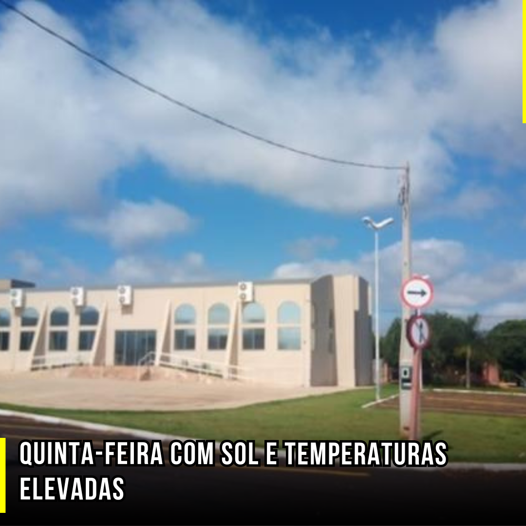 Previsão do tempo para Araraquara: Quinta-feira com sol e temperaturas elevadas