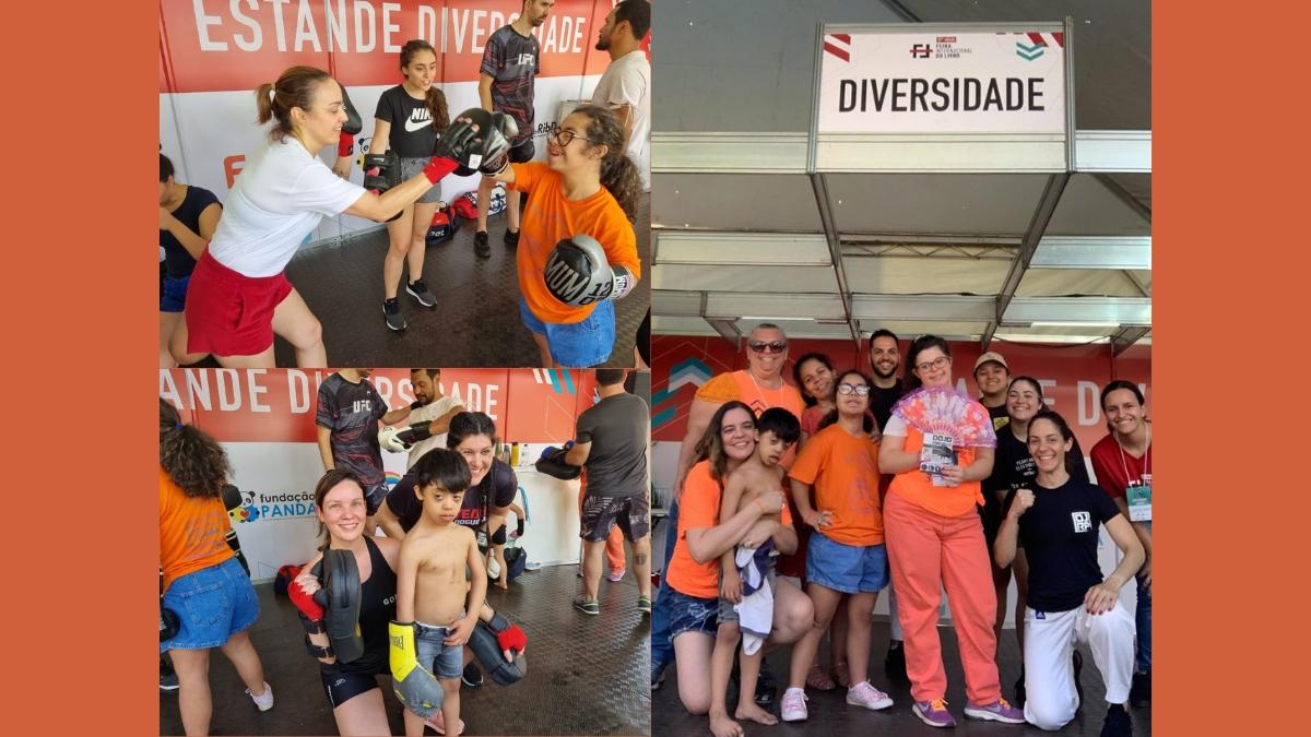 Projeto FADA no estande da diversidade