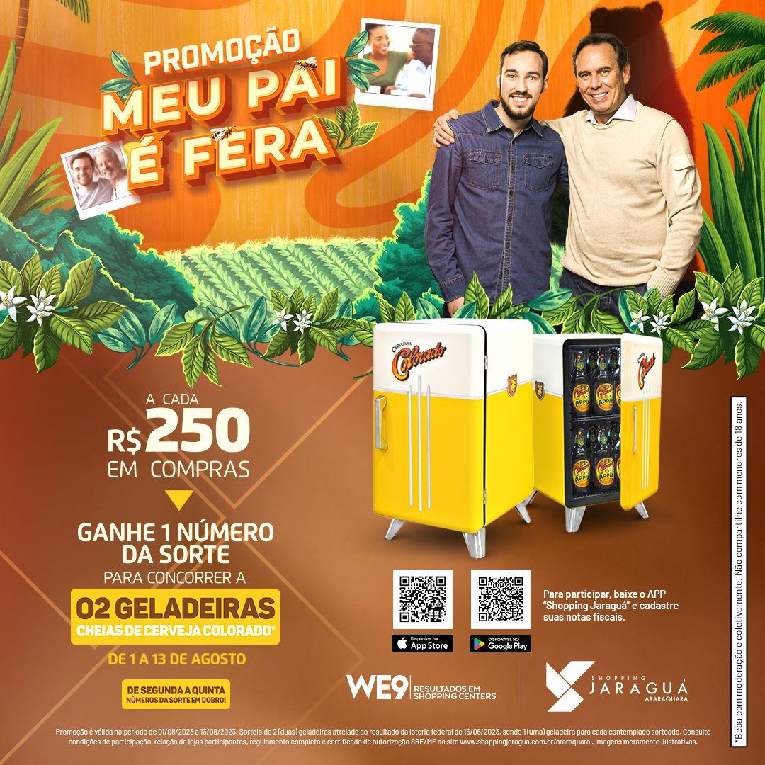 Promoção de Dia dos Pais do Shopping Jaraguá termina no próximo domingo