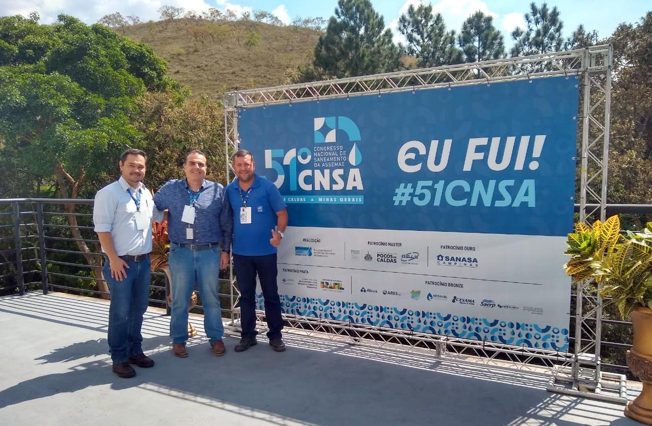 DAAE ABORDA REUSO DA ÁGUA EM CONGRESSO NACIONAL DE SANEAMENTO