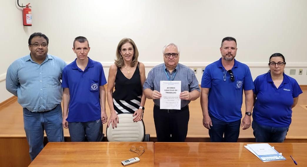 DAAE ASSINA ACORDO COLETIVO DE TRABALHO COM SINDICATO