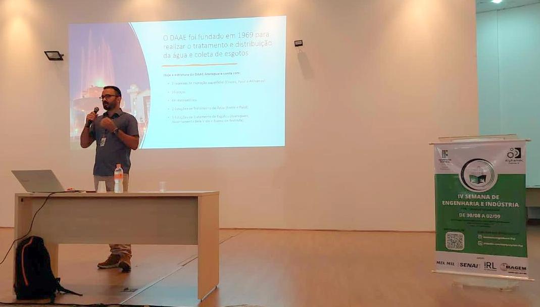 DAAE PARTICIPA DA SEMANA DE ENGENHARIA DO IFSP