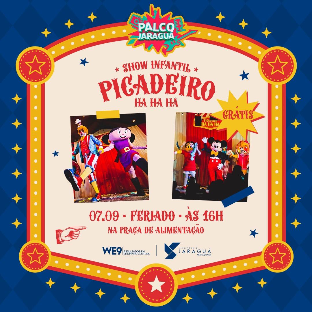 Shopping Jaraguá traz atração infantil para o feriado de 7 de Setembro