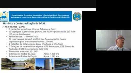 TÉCNICOS DO DAAE DÃO AULA EM CURSO PROMOVIDO PELO COMITÊ DAS BACIAS
