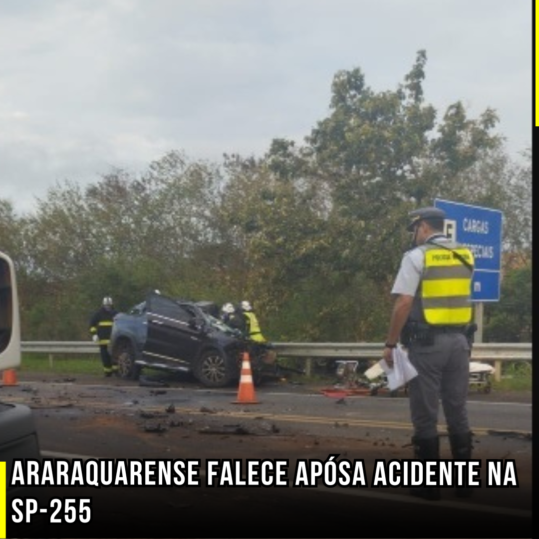 Araraquarense falece após acidente na SP-255