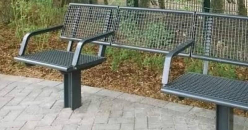 Bancos inclusivos em praças e parques podem melhorar integração