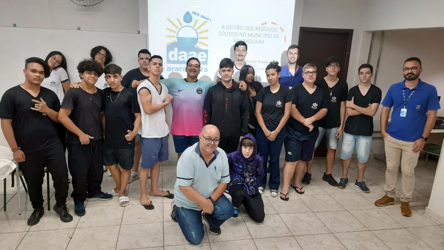 DAAE FAZ PALESTRA NA ESCOLA PEDRO JOSÉ NETO