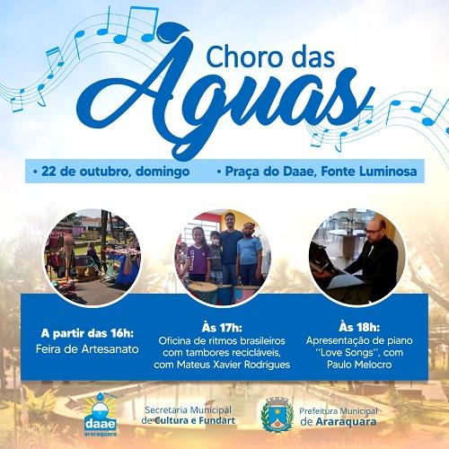 Domingo de Música e Artesanato na Praça do Daae