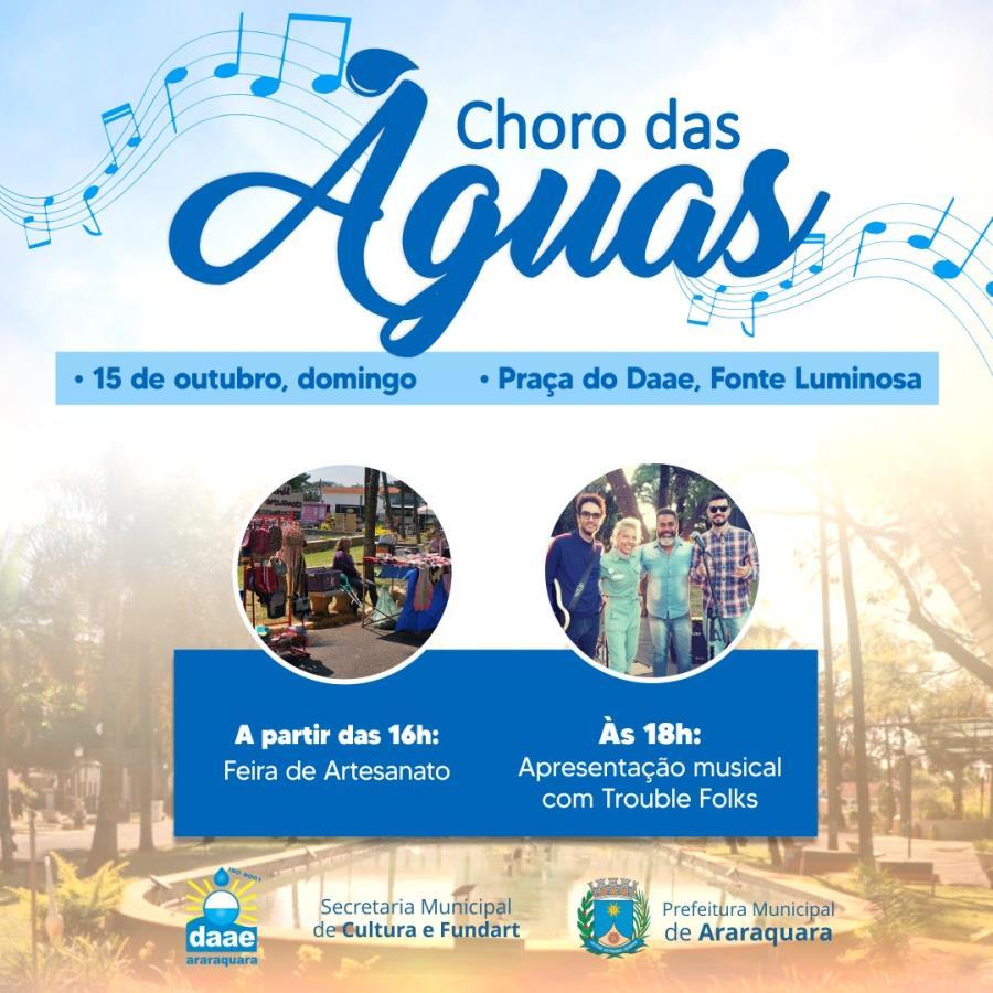 Evento Gratuito: Trouble Folks no Choro das Águas