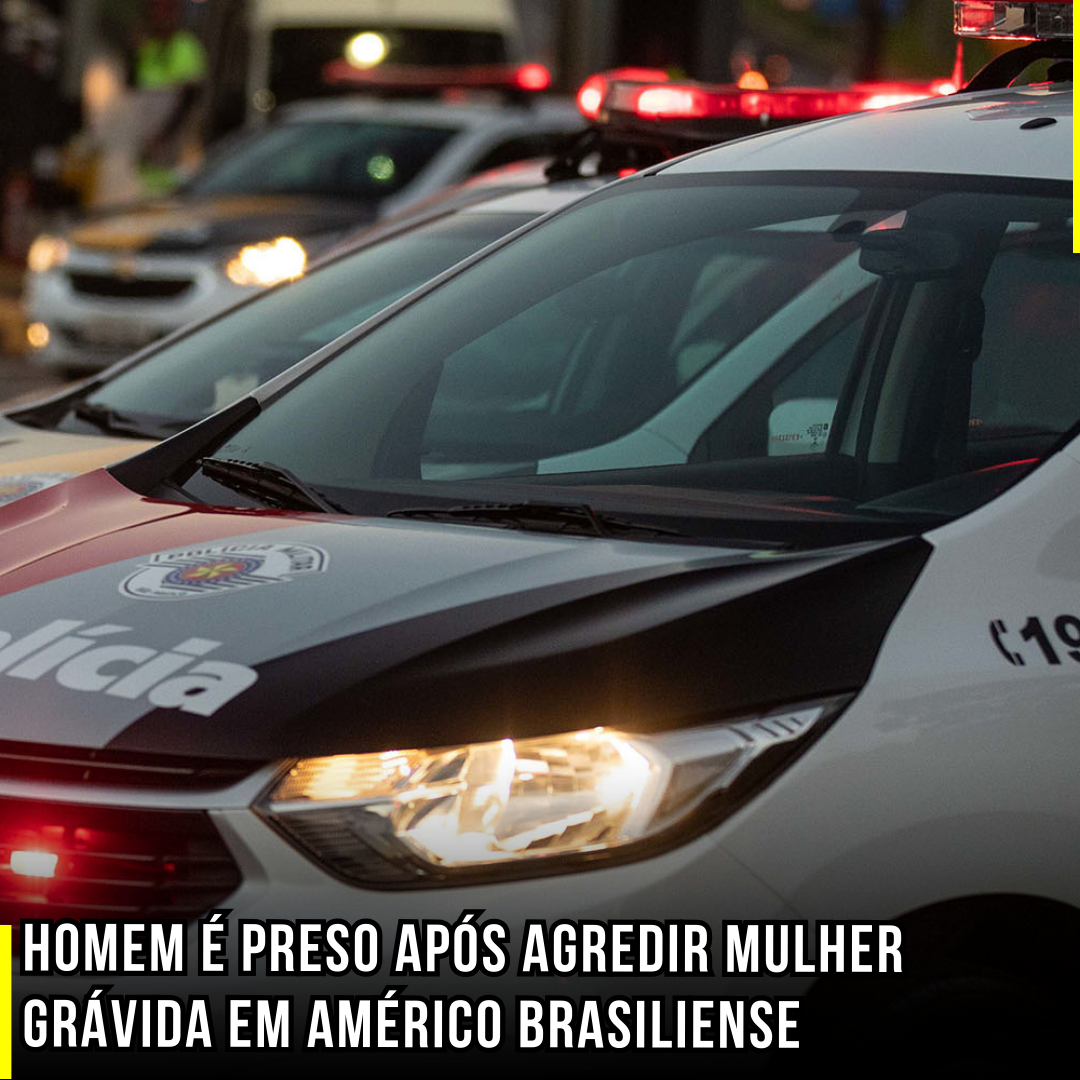 Homem é preso após agredir mulher grávida em Américo Brasiliense