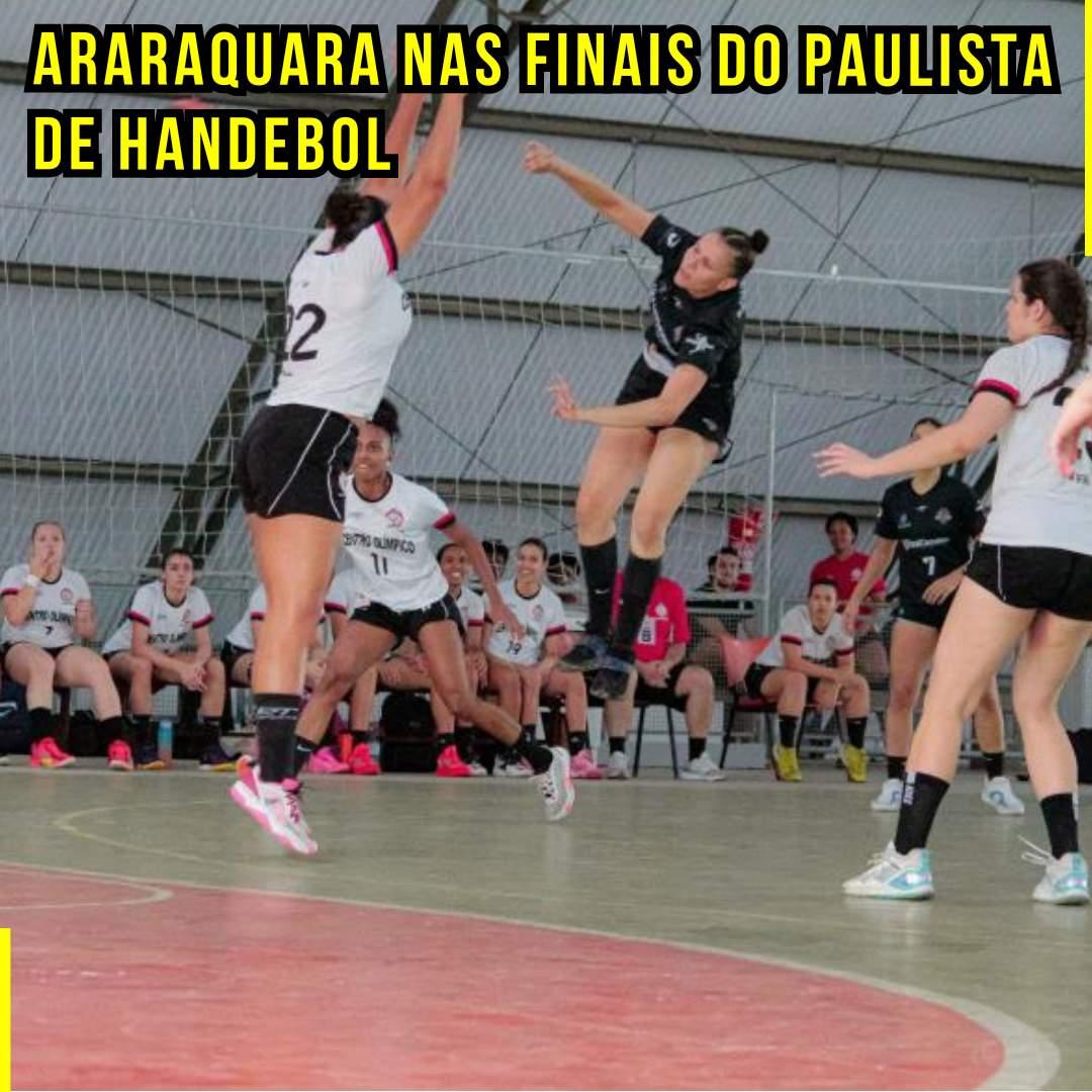 Araraquara nas Finais do Paulista de Handebol