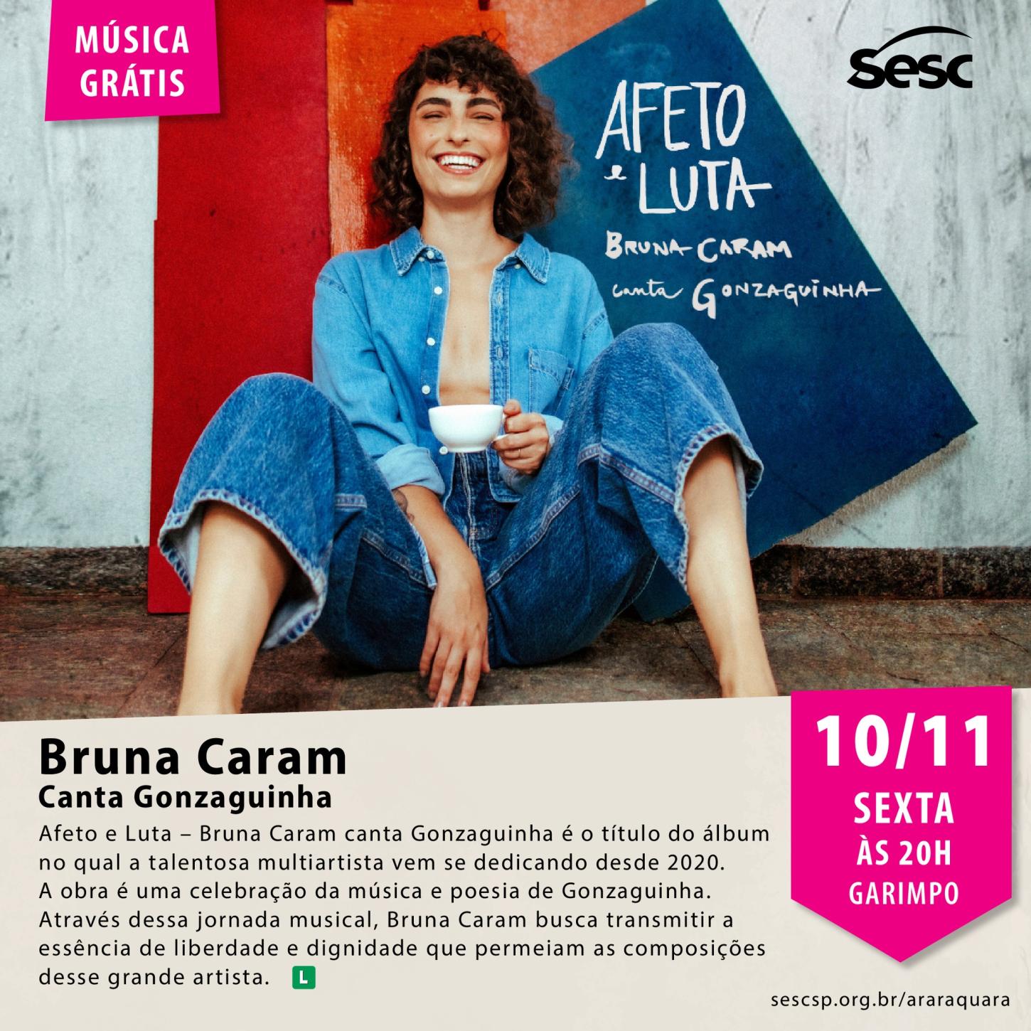 Bruna Caram Celebra Gonzaguinha: Afeto e Luta em Uma Noite Musical