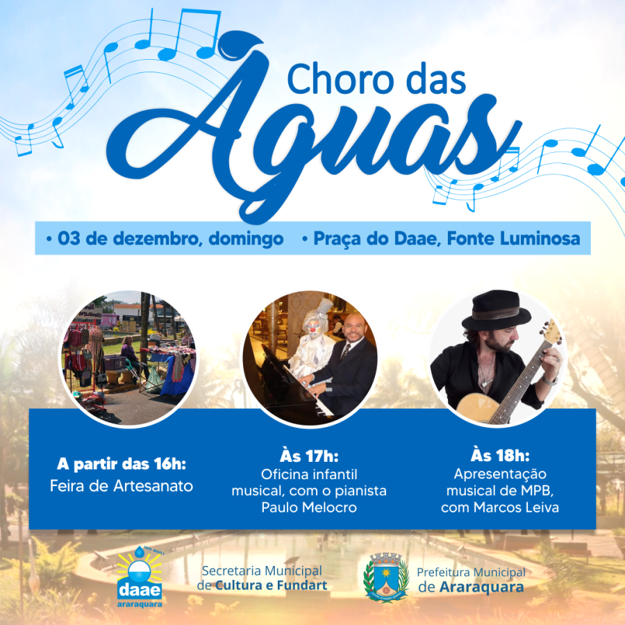 Choro das Águas: Artesanato, Música e Diversão para Toda a Família