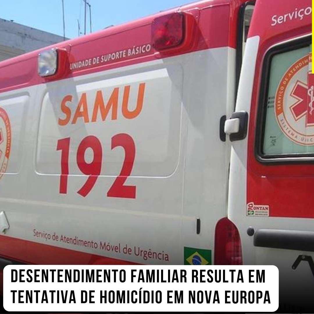 Desentendimento Familiar Resulta em Tentativa de Homicídio em Nova Europa