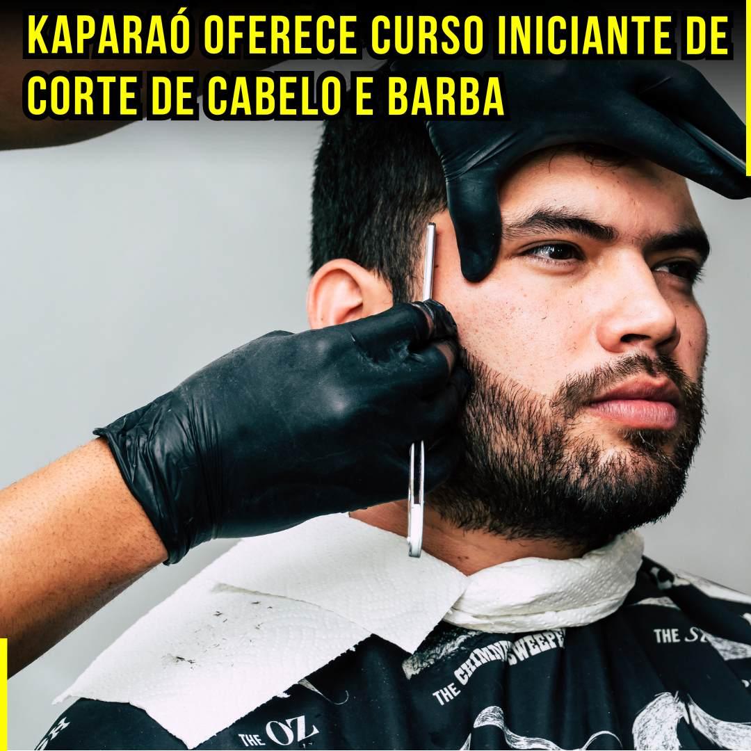 Kaparaó Oferece Curso Iniciante de Corte de Cabelo e Barba