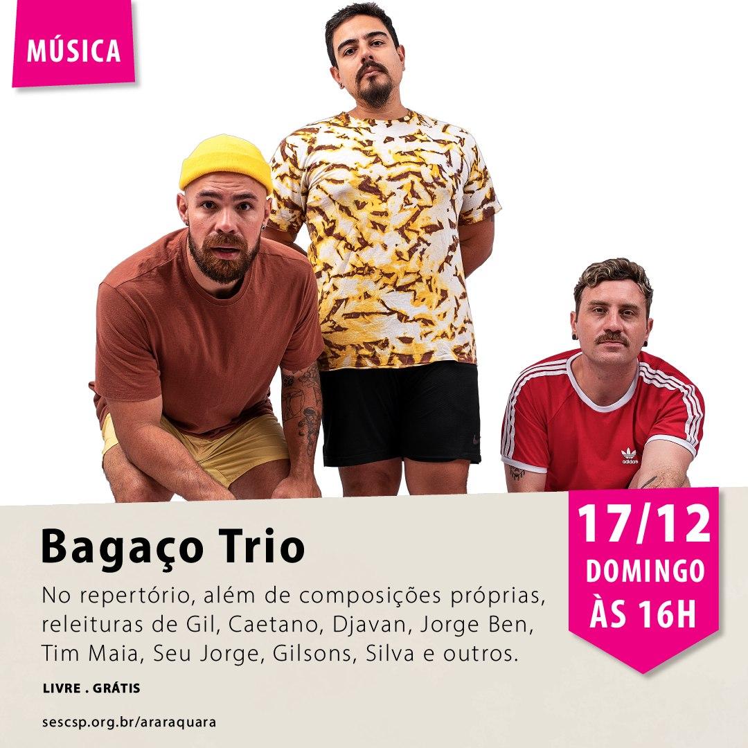 Bagaço Trio: Conexões Musicais Brasil a Fora