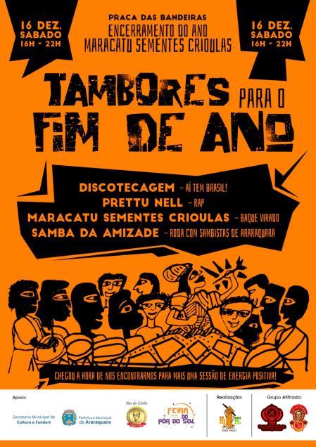 Festa Cultural: Tambores para o Fim de Ano