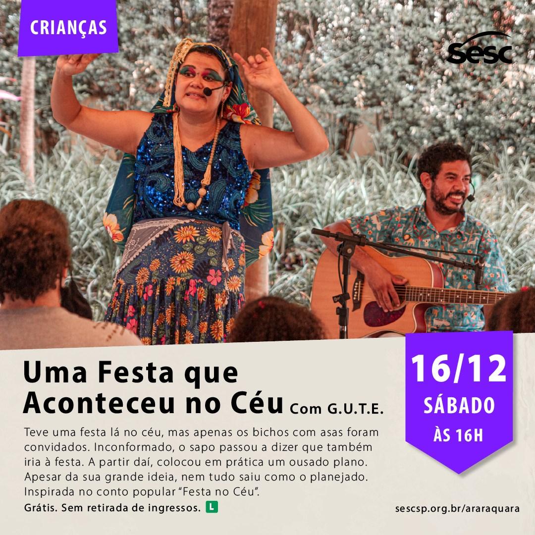 Festa no Céu com G.U.T.E.: Uma Narrativa Mágica!