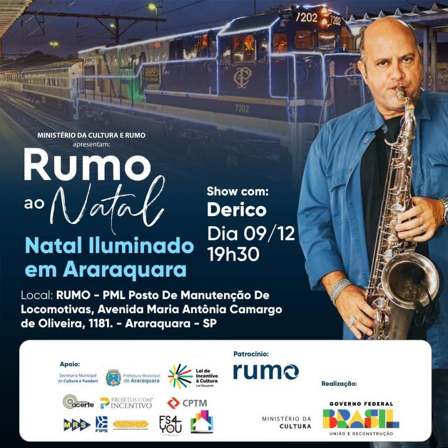 Viva a Magia do Natal: Trens Iluminados e Show com Derico!