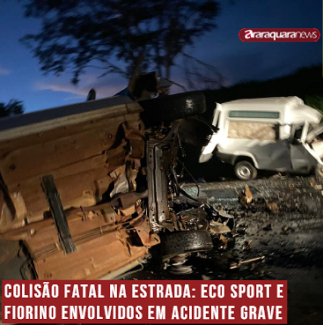 Colisão Fatal na Estrada: Eco Sport e Fiorino envolvidos em Acidente Grave
