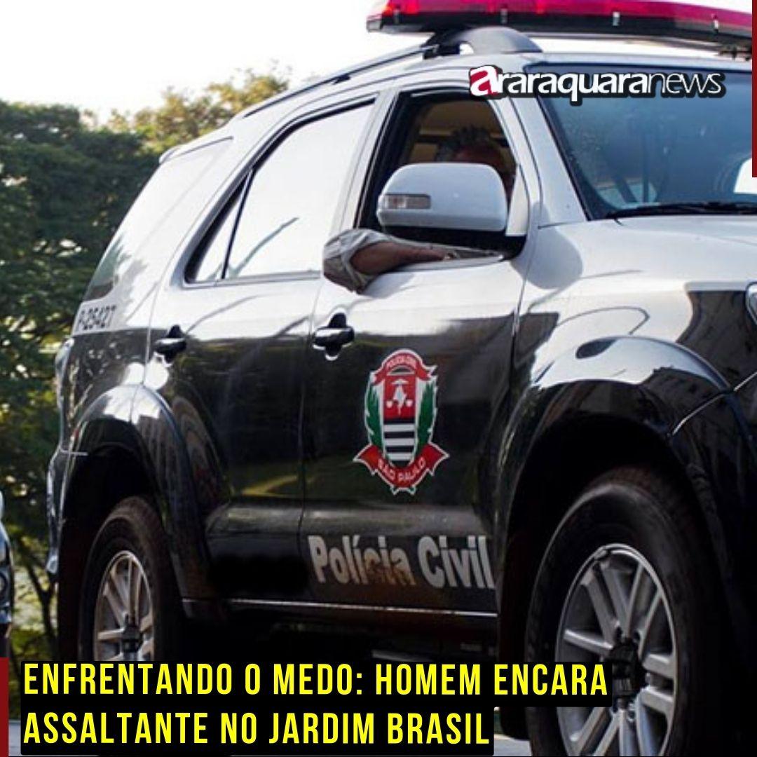 Enfrentando o Medo: Homem Encara Assaltante no Jardim Brasil