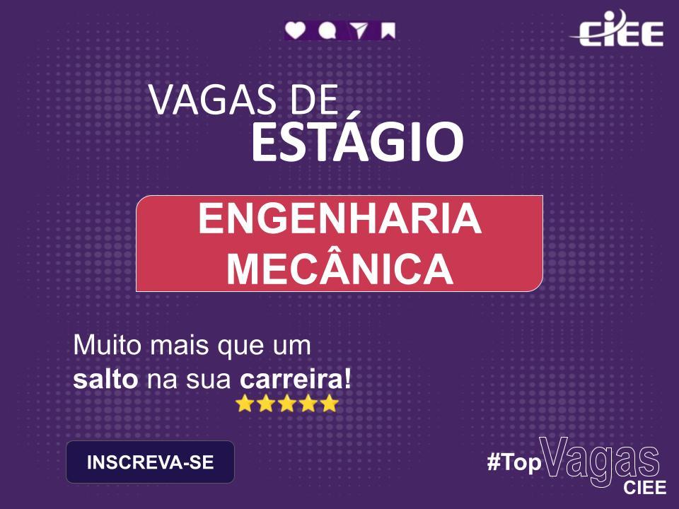 ESTÁGIO EM ENGENHARIA MECÂNICA