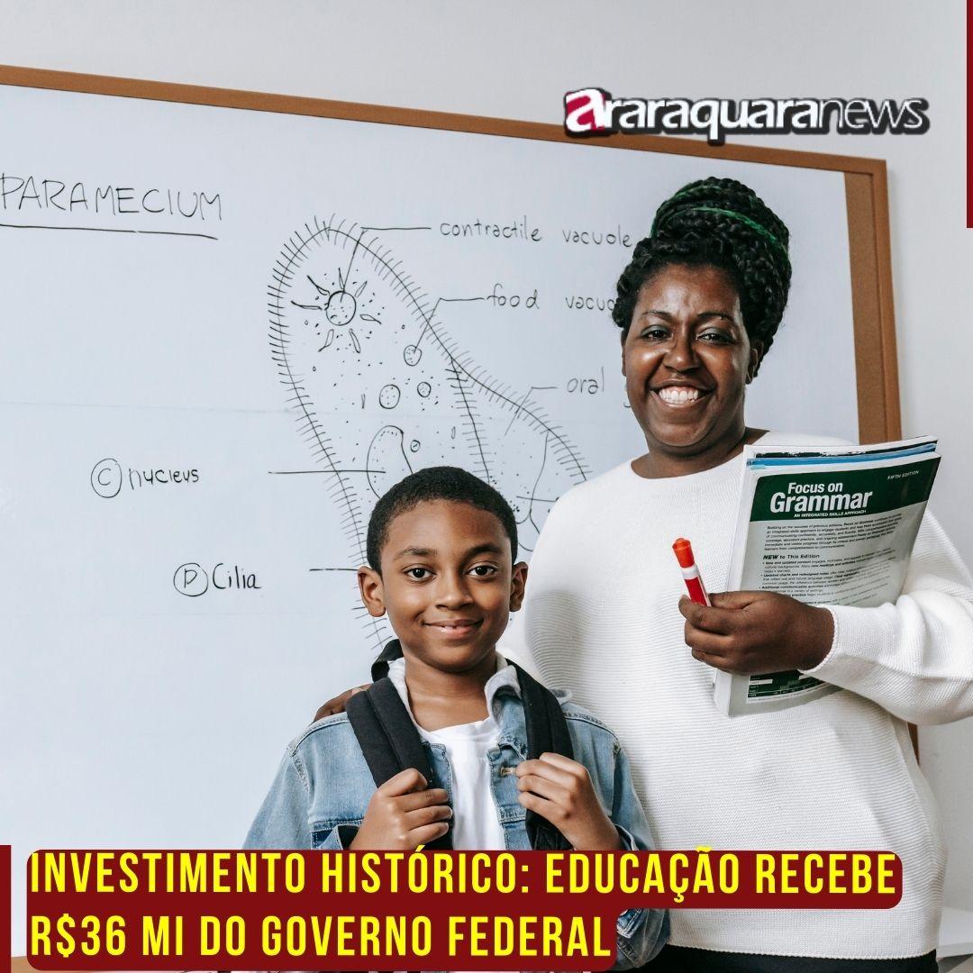 Investimento Histórico: Educação Recebe R$36 Mi do Governo Federal