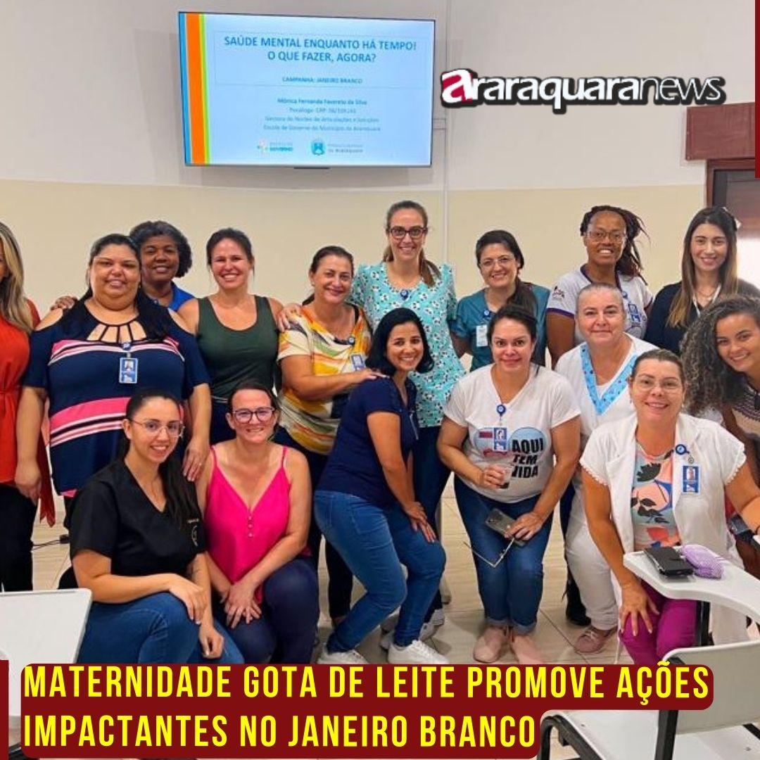 Maternidade Gota de Leite Promove Ações Impactantes no Janeiro Branco