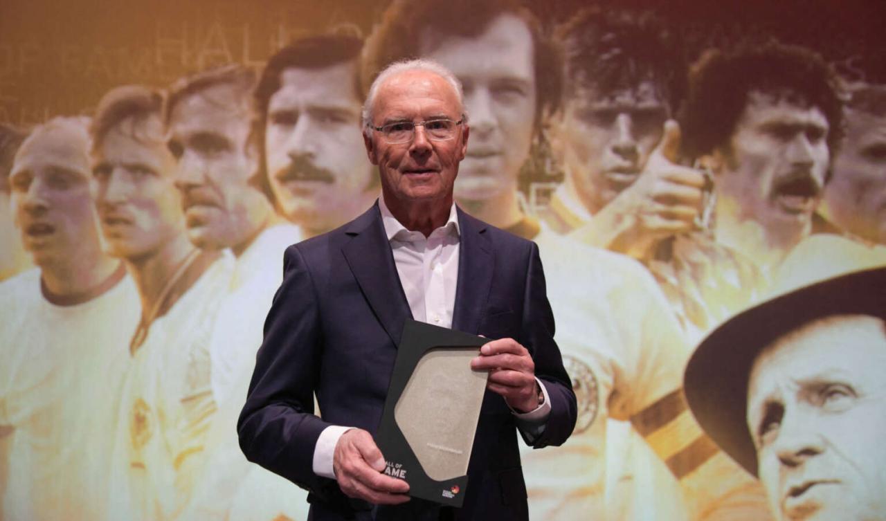 Morre Beckenbauer, Bicampeão mundial com a Alemanha aos 78 anos!