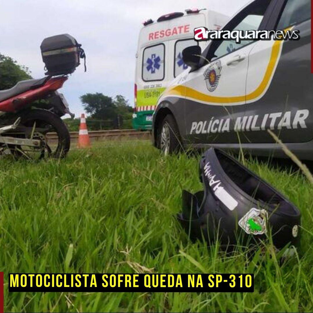 Motociclista Sofre Queda na SP-310, em Região