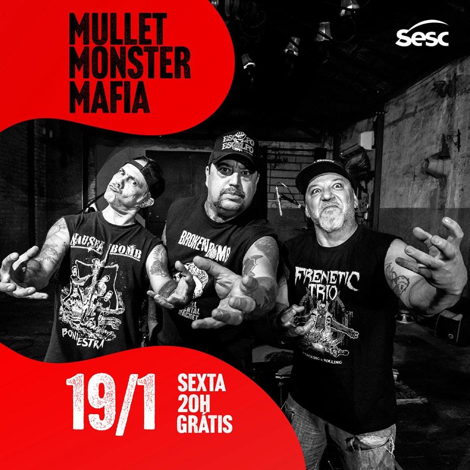 Mullet Monster Mafia: Uma Explosão de Ritmos no Palco!