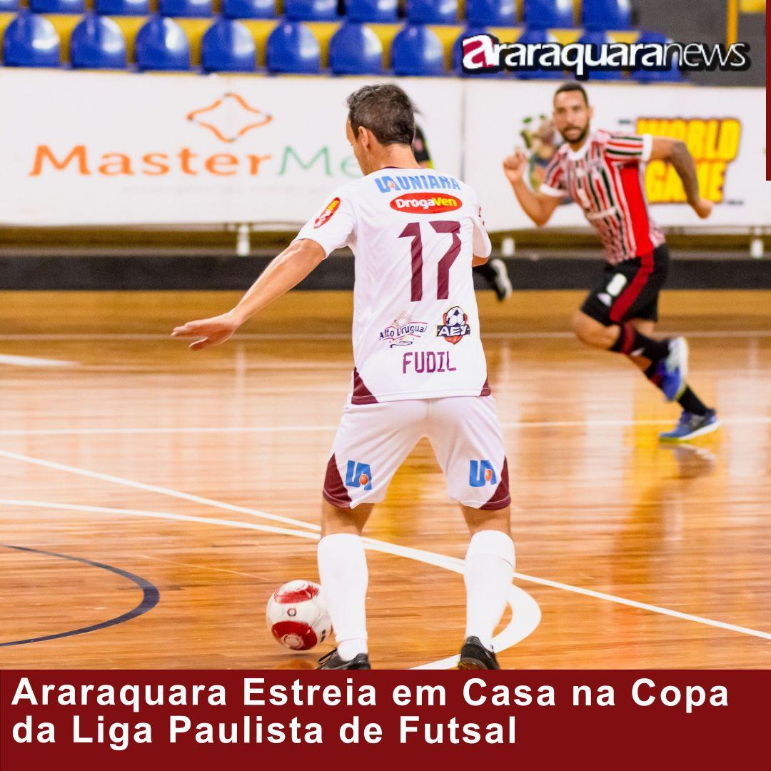 Araraquara Estreia em Casa na Copa da Liga Paulista de Futsal