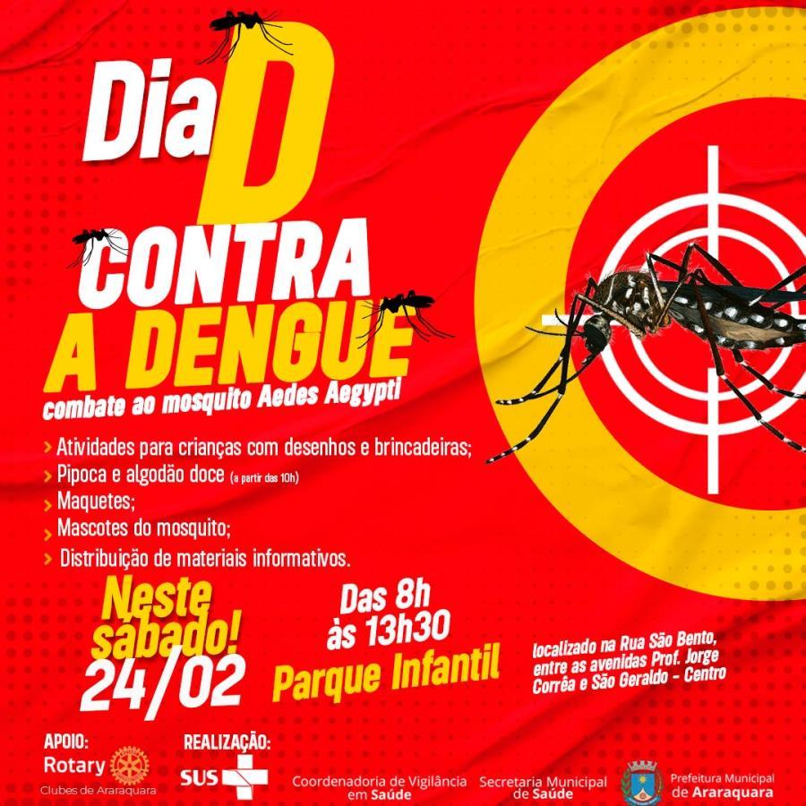 Araraquara se Une Contra a Dengue: Dia D de Mobilização