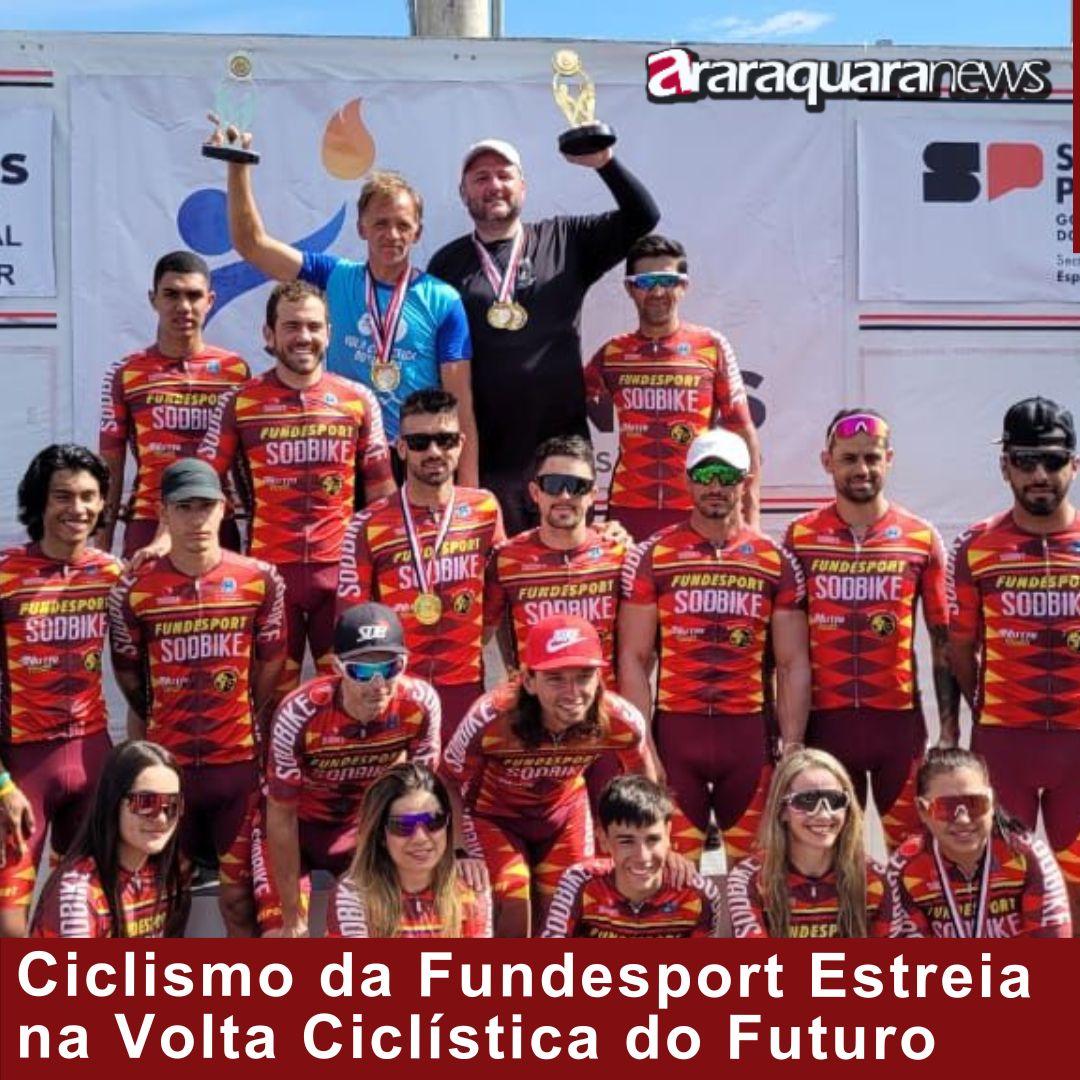 Ciclismo da Fundesport Estreia na Volta Ciclística do Futuro