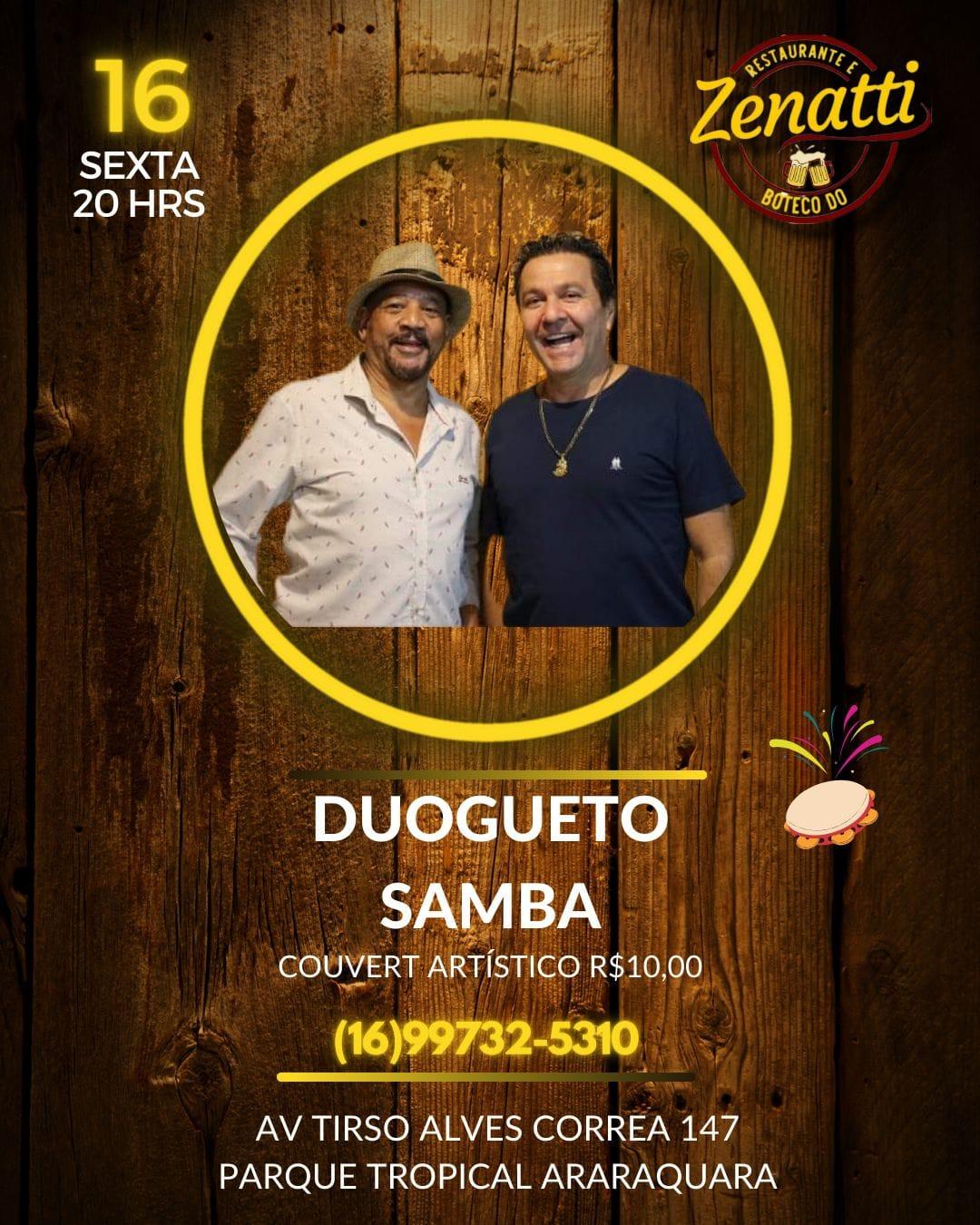 Confira a Programação do Boteco do Zenatti para Este Fim de Semana!