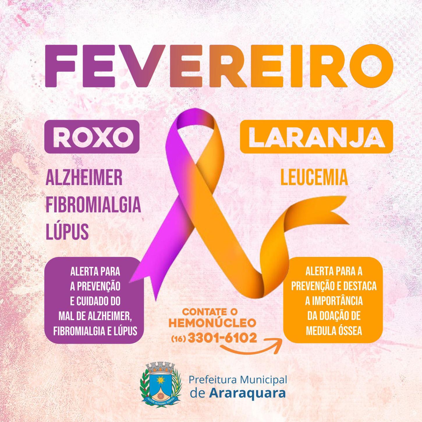 Fevereiro Roxo e Laranja: Conscientização sobre Doenças Crônicas