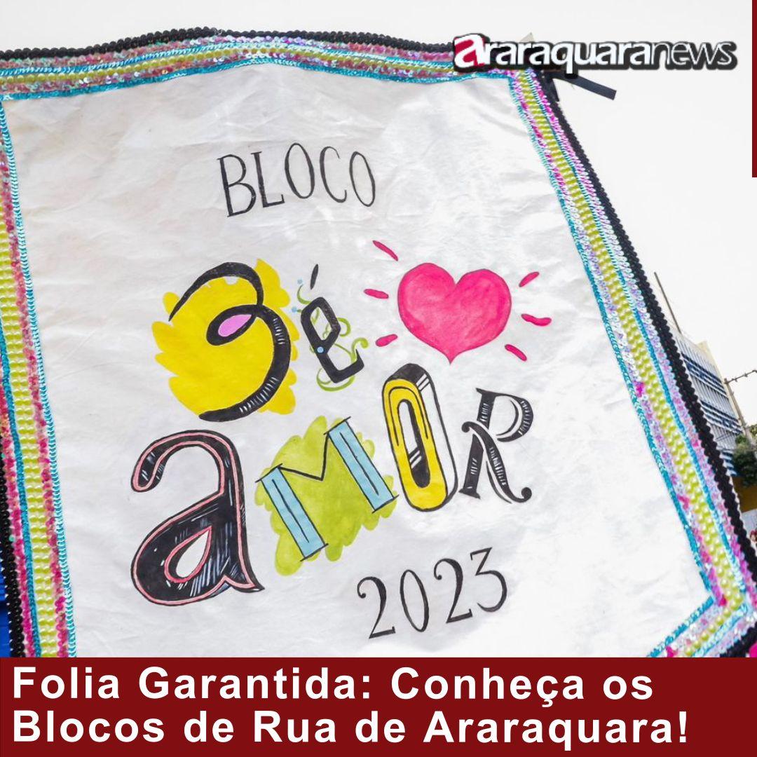 Folia Garantida: Conheça os Blocos de Rua de Araraquara!