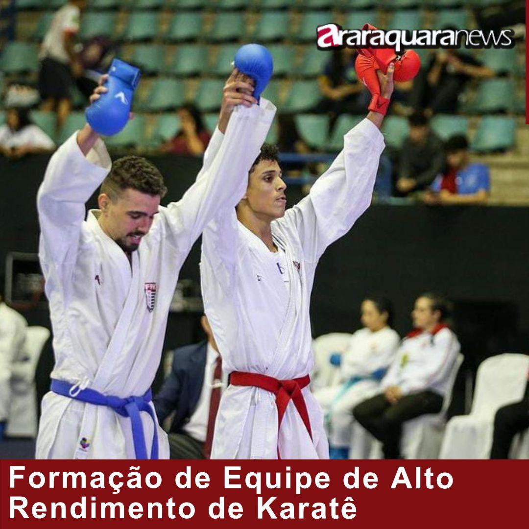 Formação de Equipe de Alto Rendimento de Karatê em São Carlos