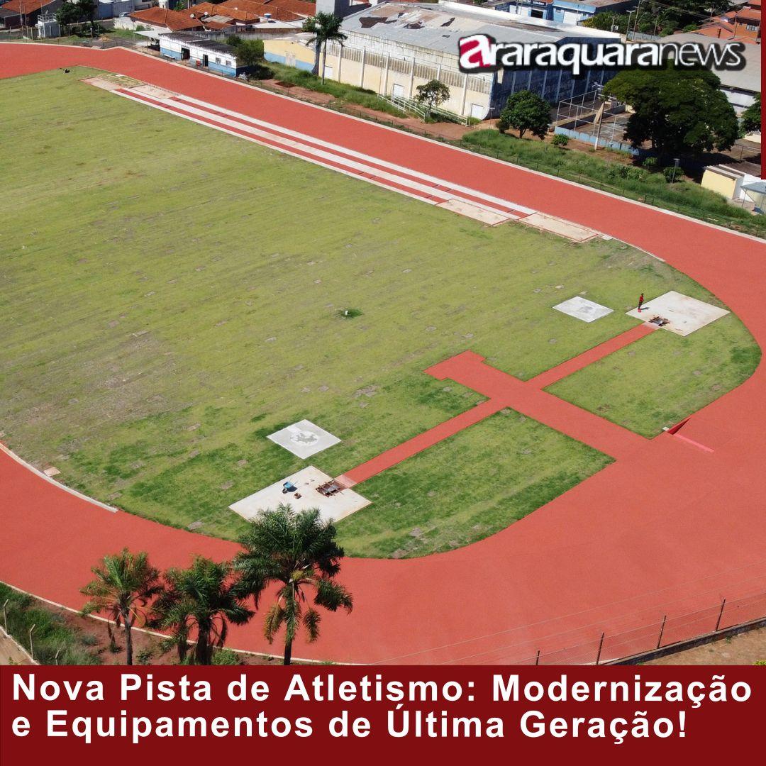 Nova Pista de Atletismo: Modernização e Equipamentos de Última Geração!