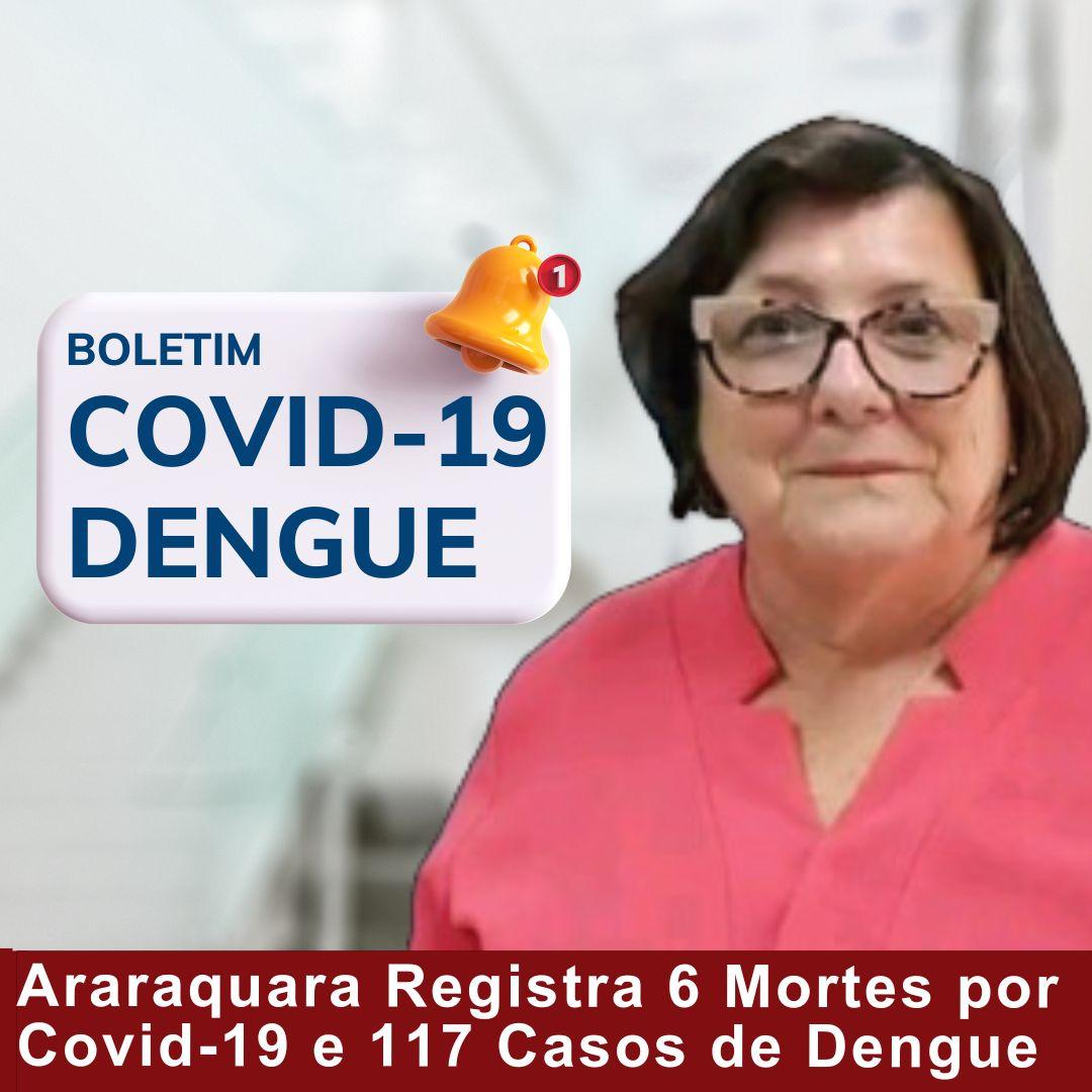 Situação Grave: Araraquara Registra 6 Mortes por Covid-19 e 117 Casos de Dengue