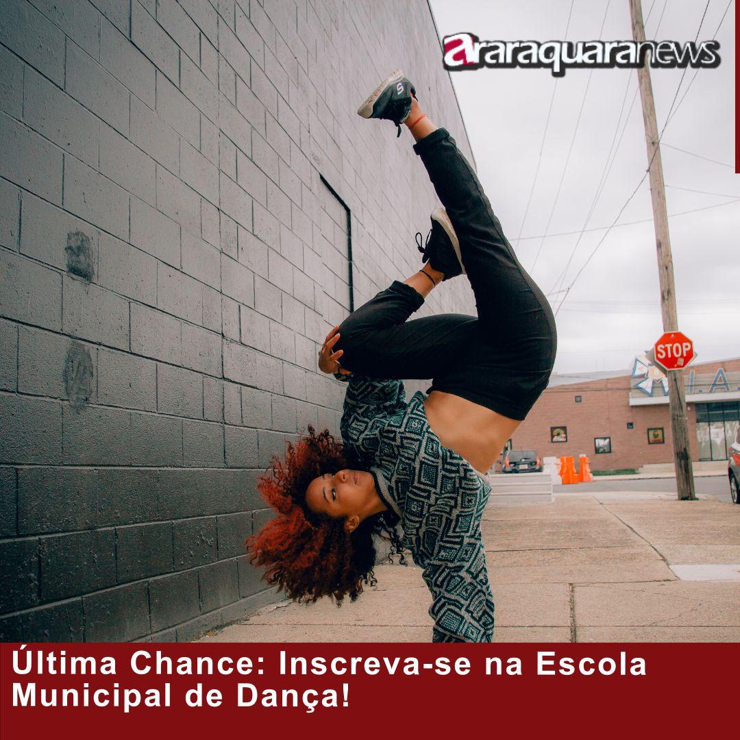 Última Chance: Inscreva-se na Escola Municipal de Dança!