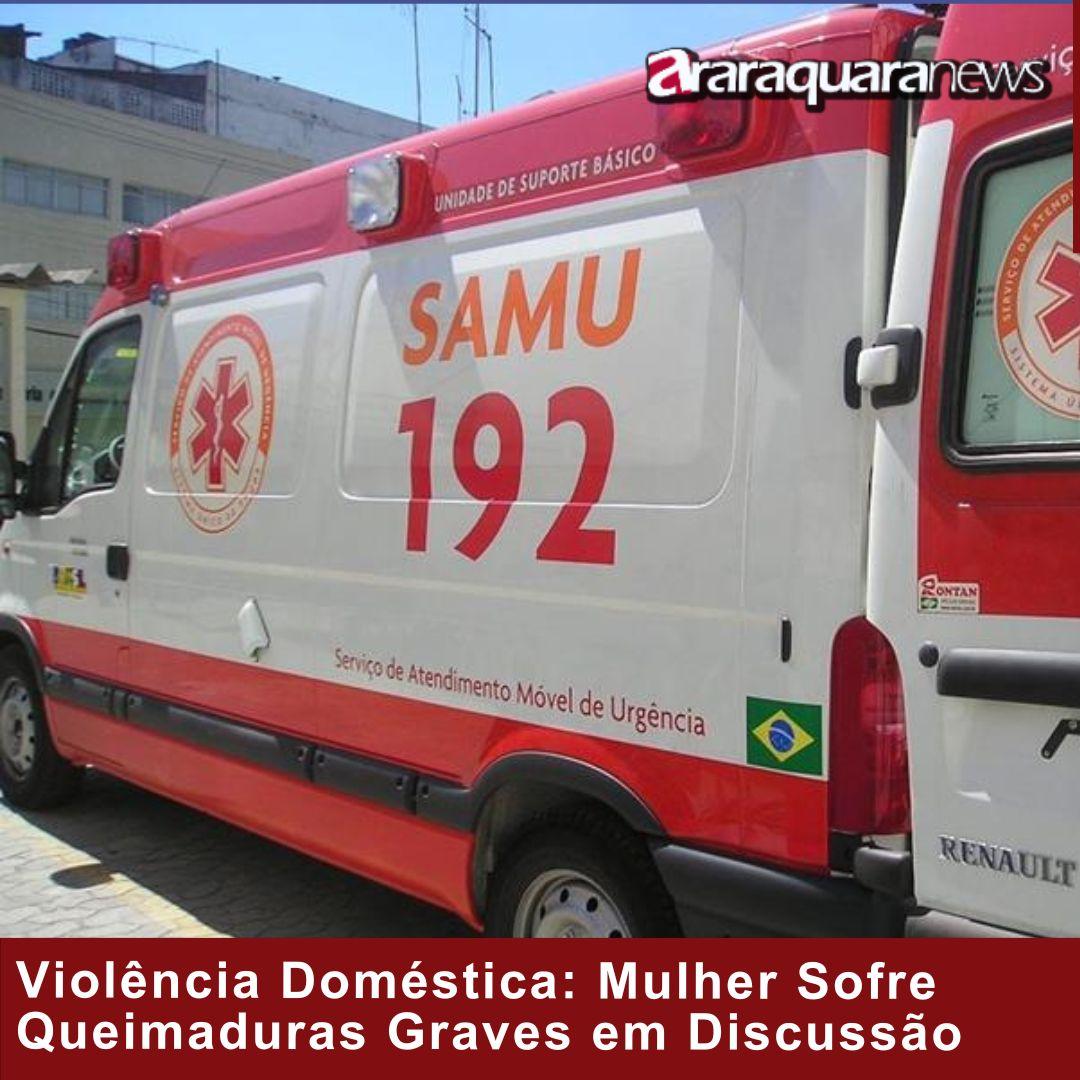 Violência Doméstica: Mulher Sofre Queimaduras Graves em Discussão