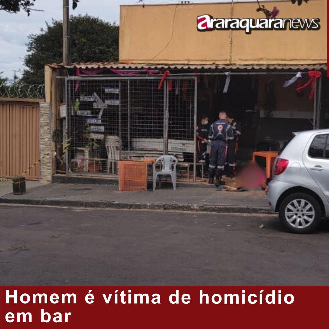 Violência em Araraquara: homem é vítima de homicídio em bar