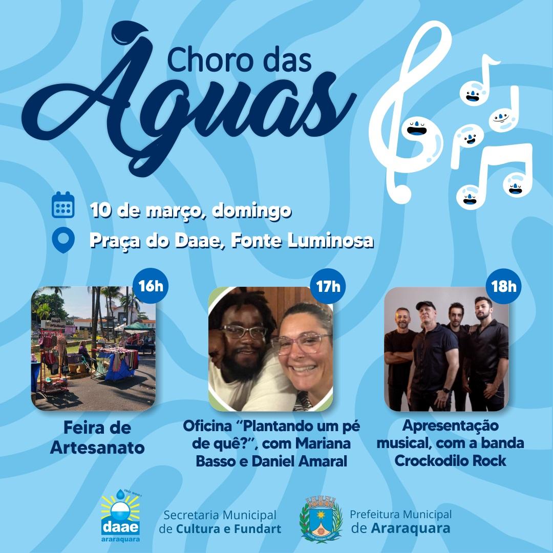 Arte, Música e Diversão: Feira Choro das Águas no Domingo