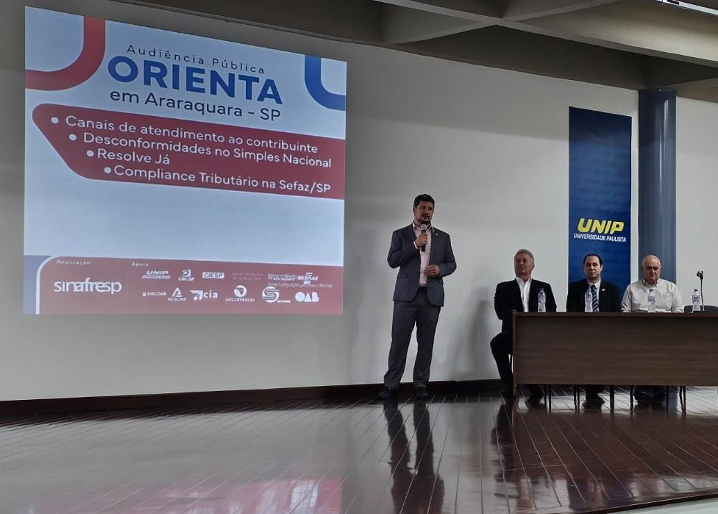 Ciesp Araraquara participa do projeto Audiências Públicas - Orienta