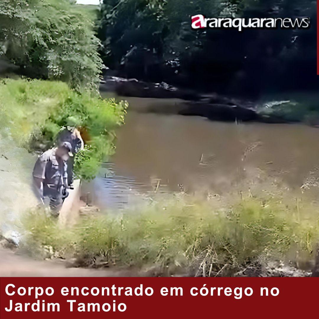 Corpo encontrado em córrego no Jardim Tamoio