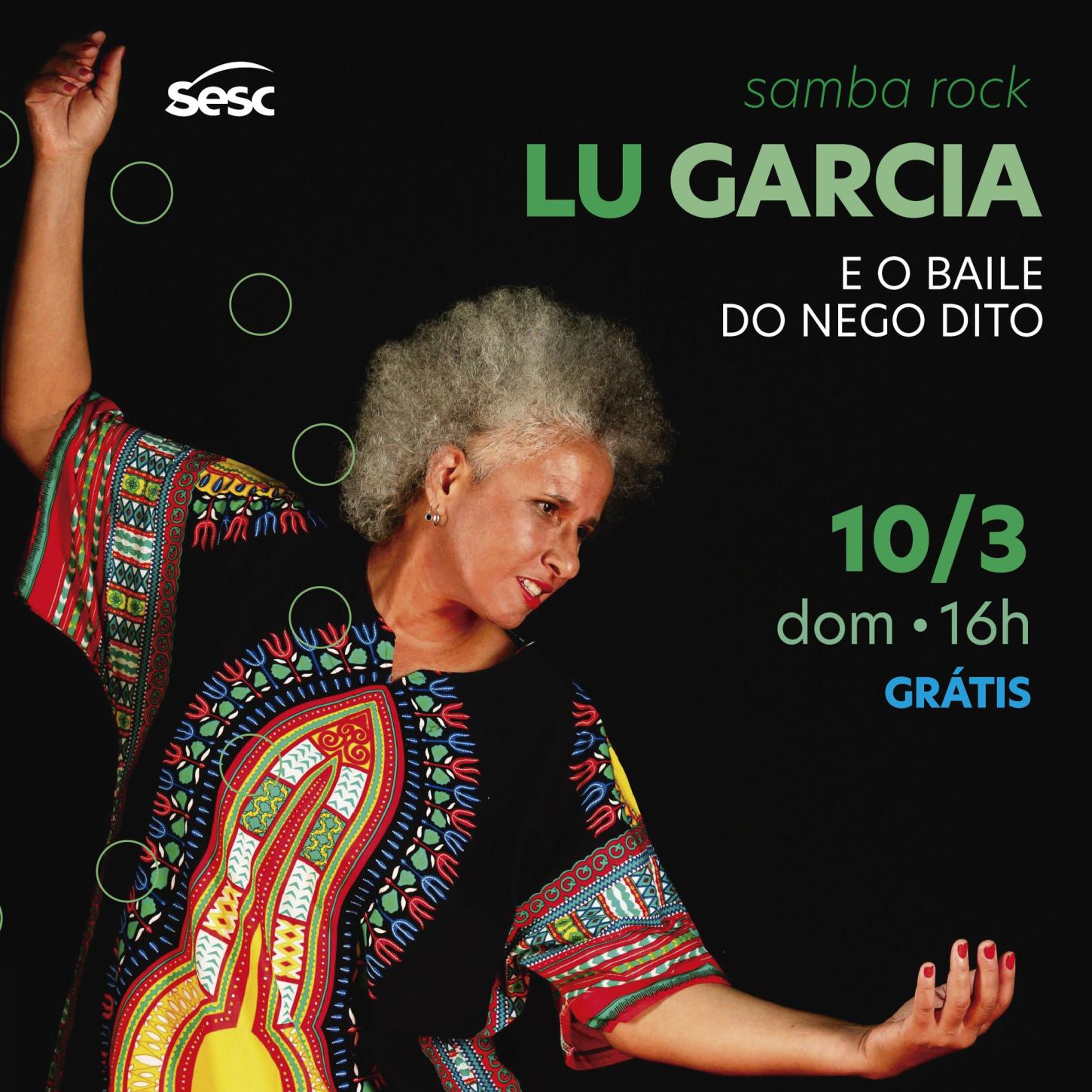 Domingo de Ritmo: Baile com Lu Garcia & Nego Dito!