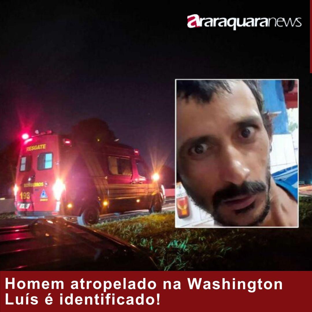 Homem atropelado na Washington Luís é identificado!